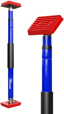 3-H Adjustable Support Pole,Cabinet Jacks Range from 70-110cm,1PC,Blue | 35kg Capacity, With hidden twist-lock system, Plasterboard props, All-steel support rod for cabinet jack support.