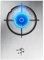 FYNNDM Gas Hob Built-in Gas Hob，Black Tempered Glass Gas Cooktop,5.0KW Cast Iron Portable Cooktop,Easy To Clean,Compatible With All Cookware(Lpg)
