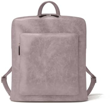 Kmisso Eleganter Damen Veganer Kunstleder Rucksack 30605