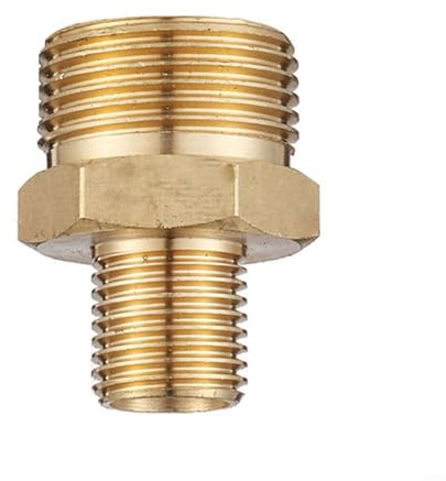 Pressure Washer Snow Foam Lance Adapter Connector Professional Metal Quick Connect Fitting For Bosch High Pressure Cleaner Car Wash Garden Hose Compatible(E)