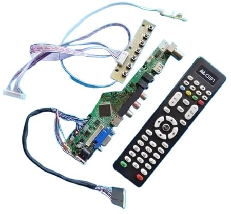 BCHGTRDR Kit for LP156WHB-TLA1/TLB1/TLC1/TLD1 1366 X 768 Laptop-Bildschirm 15,6 Zoll Analog-TV HDMI + VGA + AV + USB 40-Pin LVDS-Treiber-Controller-Platine(for LP156WHB(TL)(D1))