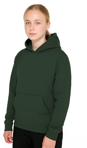 INSAFIANS Unisex Fleece Hoodie Boys Girls Pullover Jumper Long Sleeve School Hooded Sweatshirt PE School