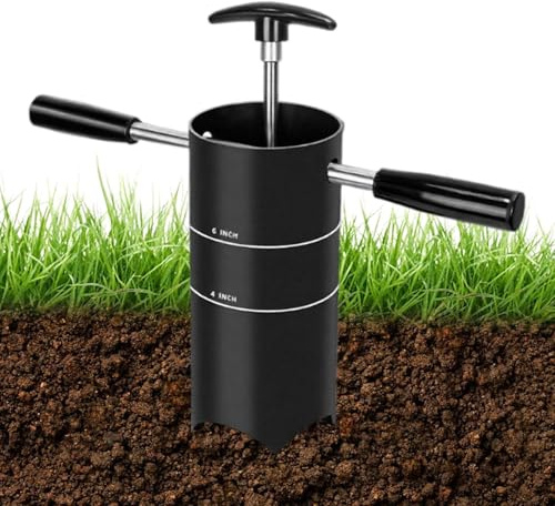 Golf Hole Cutter - Golf Holes with Detachable Handle for Backyard,Portable Standard Practice Equipment for Balls Game Accessory Lawn Garden Patio