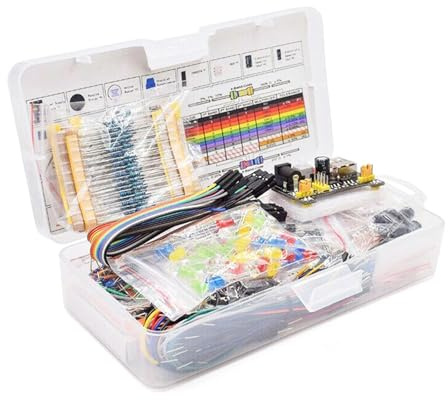 Lerpwige 830-Loch Steckbrett Elektronik Starter Set Für Leiterplatten Für Elektronik Ingenieurwesen Bildung Lernen LED Sortimentspaket