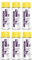 Deco Color 6er Sparpack DC Lackspray matt 400ml nach RAL freie Farbauswahl (6 Dosen in gelb MATT RAL 1023)