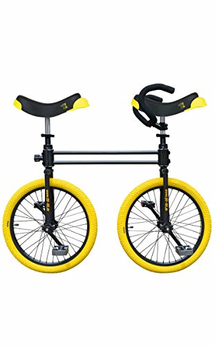 QU-AX Bi-Clown Fahrrad - Zwei verbundene Einräder