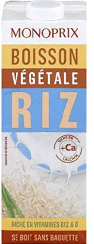 Monoprix Boisson végétale riz - La brique de 1 l