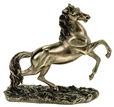 Veronese Figur Pferd scheut und hebt Hufe 17 cm Hengst Dekoration Horse