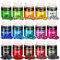 LEOBRO Holographic Chunky Glitter - 15 Colors for Resin, Nail Art, Festival Cosmetic, Eye, Hair, Face, Body - Flakes Sequins for Epoxy Resin Tumbler DIY Arts Crafts