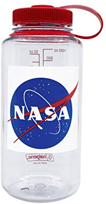 Nalgene Unisex – Erwachsene WH Trinkflasche, NASA Blau, 1 L