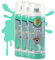 H HANSEL HOME Pintura Spray a la Tiza Color Pastel Acabado Ultra Mate - Verde Menta 400ml x 3
