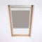 Dachfensterrollos für Velux Dachfenster Verdunkelungsrollo Fenster Code CK02 Hellgrau