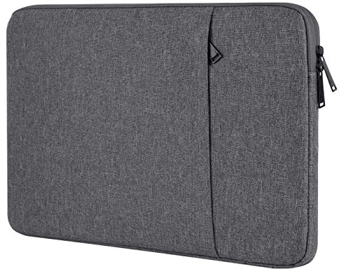 Chelory 15.6 Inch Laptop Sleeve for 16 Inch MacBook Pro Max, Laptop Case for 15.6 16 Inch Notebook Ultrabook Computer Shockproof Protective Cover Water Resistant Bag Carrying Case, Dark Gray