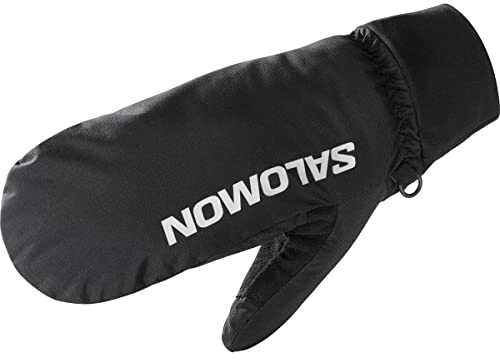 Salomon Cross Winter Training Handschuhe Unisex, wärmend, Präzise Passform, Schutz, Deep Black, XL