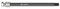 Cybex Steckachse für Cybex-Fahrradanhänger mit 12-mm-Hinterachse, 166 - 178 mm (M12 x 1.5), Schwarz