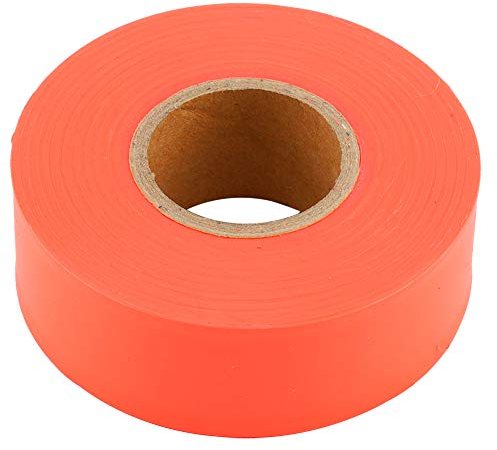 Pilipane Markierungsband,Mehrzweck-Markierungsband mit hoher Sichtbarkeit, Vorsichtsband für Markierungsband für Grenzen und (Orange)