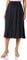 s.Oliver Women's Midi Rock Plissee, Blue, 44