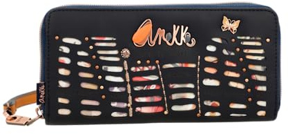 Anekke Damen Geldbörse hart 36779-908 Mehrfarbig 20x10x2 Reisezubehör-Brieftasche, bunt