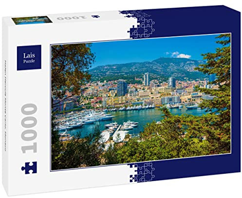 Lais Puzzle Hafen Hercule Monte Carlo, Monaco 1000 Teile