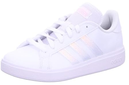 adidas Damen Grand Court Base 2.0 Shoes Schuhe, Cloud White/Cloud White/Clear pink, 36 EU