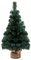 URFEDA Miniatur Weihnachtsbaum Künstlicher 40 cm,Weihnachts Baum klein,Mini Weihnachts Baum,Christmasbaum Mini Grün,Mini Grün Tannenbaum Weihnachtsfiguren Deko Ornament für Tischdeko,Schaufenster