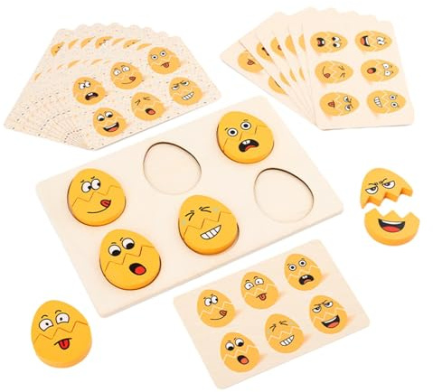 Ausdrücke, Eier, Puzzle, Glück, Wut, Gesicht, Veränderndes Spiel, Zuhause, Klassenzimmer