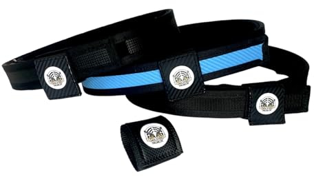 HolsterOnline IPSC Sportkoppel Sport Gürtel mit Klettverschluss 40mm Security Bundeswehr Extra Hart/Stark/Steif (Schwarz, Speedrig 3.0 105-115cm)