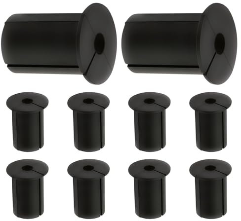 Cable Routing Kit Wall, Silicone Cable Grommet for Wall 10, Cable Feed Through Bushings, Wall Grommet for Ethernet Cable Grommet, Silicone Cable Accessories
