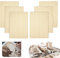 Feuilles de contreplaqué, planche de bois for l'artisanat, 6 feuilles de bois, feuilles de contreplaqué 300 * 200 * 2 mm, feuilles de tilleul fines inachevées, panneau de contreplaqué en bois