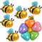 Landrain Geburtstagsdeko Jungen, Bienen Party Deko Geburtstag, Kindergeburtstag Luftballon