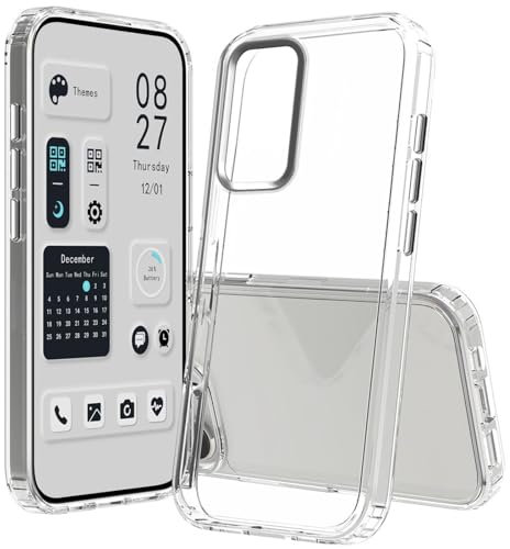 PanXCase Transparent Hülle für Samsung Galaxy A52 / Samsung Galaxy A52s - Handyhülle Neu Durchsichtig Ultra Dünn Weiche Stoßfest Kratzfest Schutzhülle (Transparent)