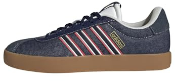 Adidas Herren VL Court 3.0 Shoes, Dark Blue/Aurora Ink/Core White, 44 2/3 EU