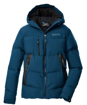 Killtec Jungen Kow 239 Bys Qltd Jckt Steppjacke/Funktionsjacke in Daunenoptik mit Kapuze