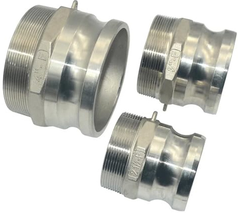 1 adaptateur de raccord Camlock mâle en acier inoxydable 304 1/2 3/4 1 1-1/4 2 3 4 pouces à déconnexion rapide for pompe à tuyau(1)