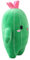 Cabilock Cojín De Cactus Peluche Almohada Decorativa Forma De Cactus Ideal para Abrazar