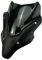SAQIYEU Motocicletta Cupolino Compatibile con Yamaha per MT-07 2021-2024 per MT-07 Pure 2023-2024 Moto per Touring per Sport Parabrezza Parabrezza Visiera Deflettore(Black)