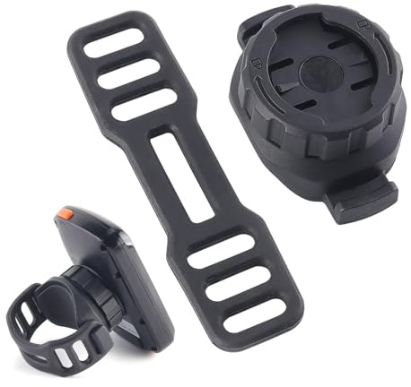 Xasbseulk Fahrradcomputer-Halterung – 360 Grad drehbare Halterung für | Fahrradcomputer-Halterung | verlängerte Lenkerhalterung | Schnellspanner-Fronthalterung für Rennrad, Mountainbike, Reiten