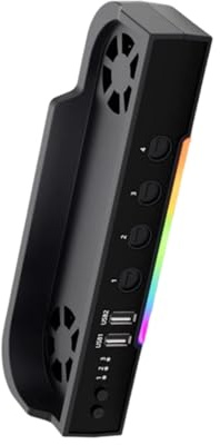 Active Cooling System Gaming Dock Secure Mount Bracket Console Base Switch 2ABS Gaming Station Overheating Prevention Stand