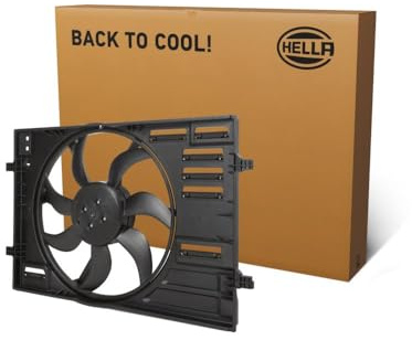 HELLA 8EW 366 420-401 Fan, engine cooling - 12V - 500W - Electric
