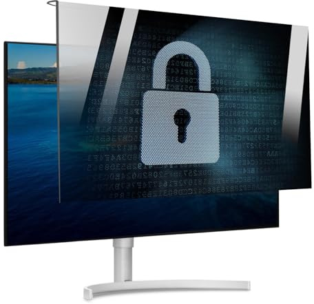 Aioneer Universal Computer Screen Privacy Protector For Widescreen Monitors, Filter, Hd Privacy Film For Libraries Offices-32in 730x440mm