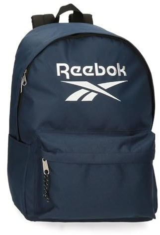 Reebok Boston Sac à Dos pour Ordinateur Portable 15.6 Inches Marine 31x45x15 cm Polyester 21L par Joumma Bags