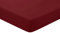Amigozone Extra Deep 16(40cm) Non Iron Percale Pollycotton Fitted Sheets (Single, Wine)