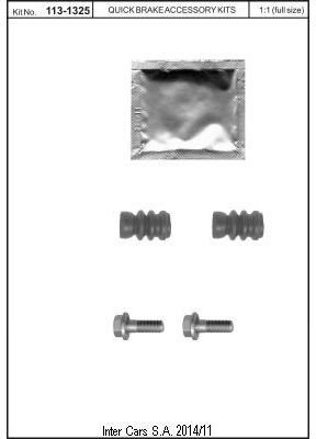 QUICK BRAKE Bremssattel-Reparatursatz 113-1325