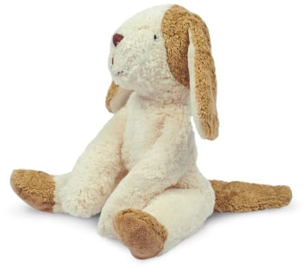 Senger Naturwelt Plüschhund Schlenker weiß-beige 30 cm