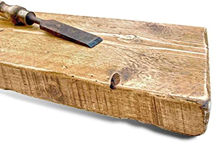 Handmade Reclaimed Floating Shelf | 22 x 130 cm | Old Pine