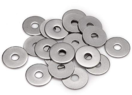 100 x Heavy Duty 8mm Washers, Form C, for Nuts Bolts & Screws