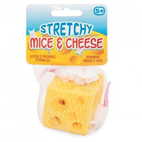 2XStretchy Mice and Cheese Toy
