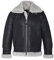 Schott NYC Herren Lc1259 Lederjacke, Schwarz/Off White, XL