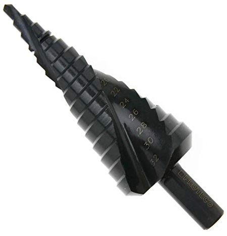 Professional TiALN 4-32 mm Step Conical Cone Drill Bit Cutter Taper Mills