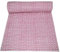 YUVANCRAFTS Indian Handmade Cotton Kantha Quilt Traditional Polka Dot Print Twin Quilt Blanket Bedspreads Throw (Pink)
